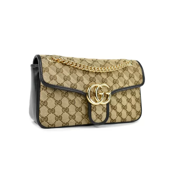 Bolso Marmont GG  Supreme Castaño - Imagen 7