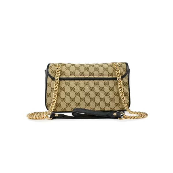 Bolso Marmont GG  Supreme Castaño - Imagen 4