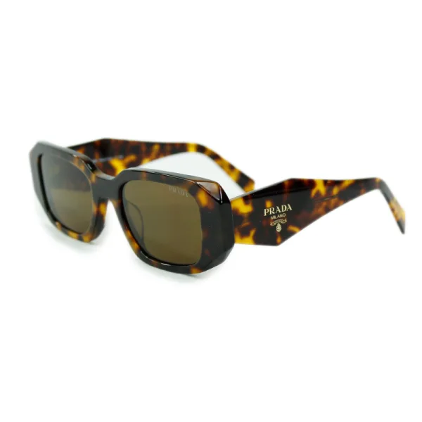 Prada Animal print Eyewear con armazón estilo carey